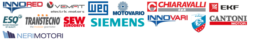 Электродвигатели Innored, Vemat, Weg, Motovario, Chiaravalli, EKF, ESQ, Transtecno, Sew Eurodrive, Siemens, Innovari, Орлан, Cantoni, Nerimotori.